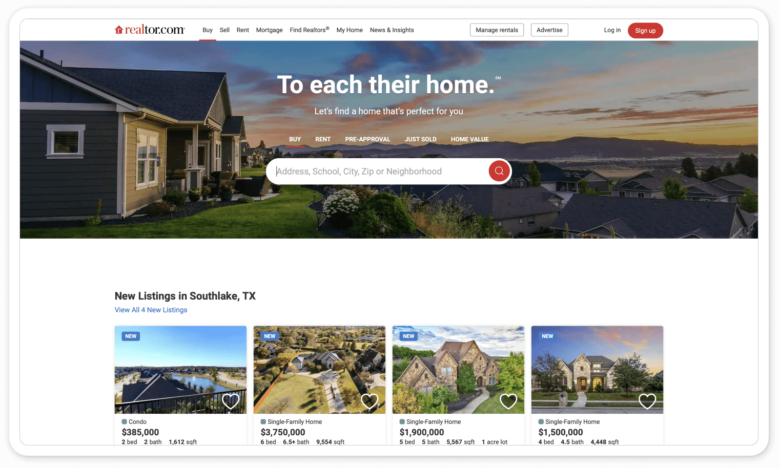 Real Estate Listing Platform