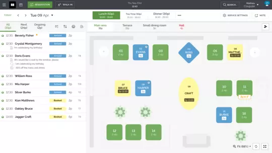 Restaurant & Booking System